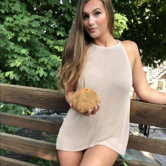 Crew Neck Knit Tank - Picture 6 of 6